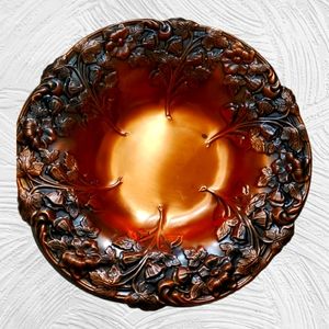 Vintage Coppercraft Guild Copper Bowl Metal Arts Crafts Taunton,  Massachusetts